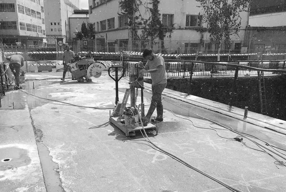 Perforaciones de hormigón