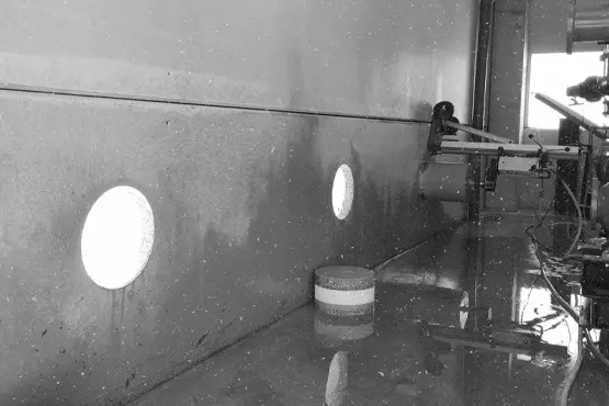Perforación en hormigón con corona de diamante