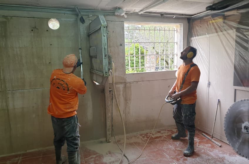 Apertura de ventanas en una vivienda de Reus