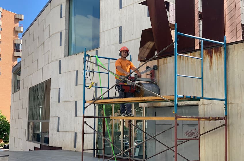 Agujeros en hormigón en Guadalajara