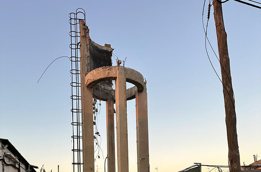 Derribo de muro