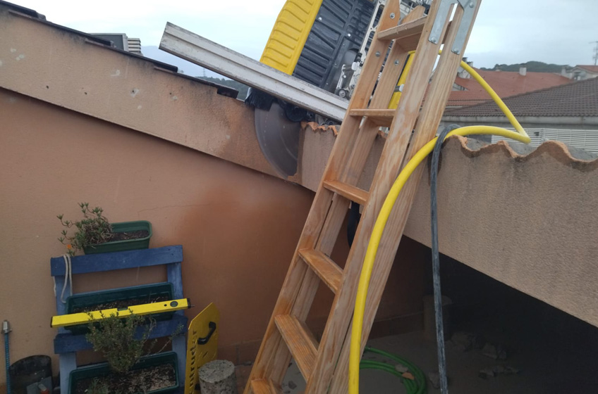 Ampliación de terraza en ático