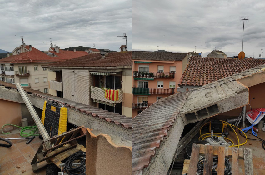 Ampliación de terraza en ático