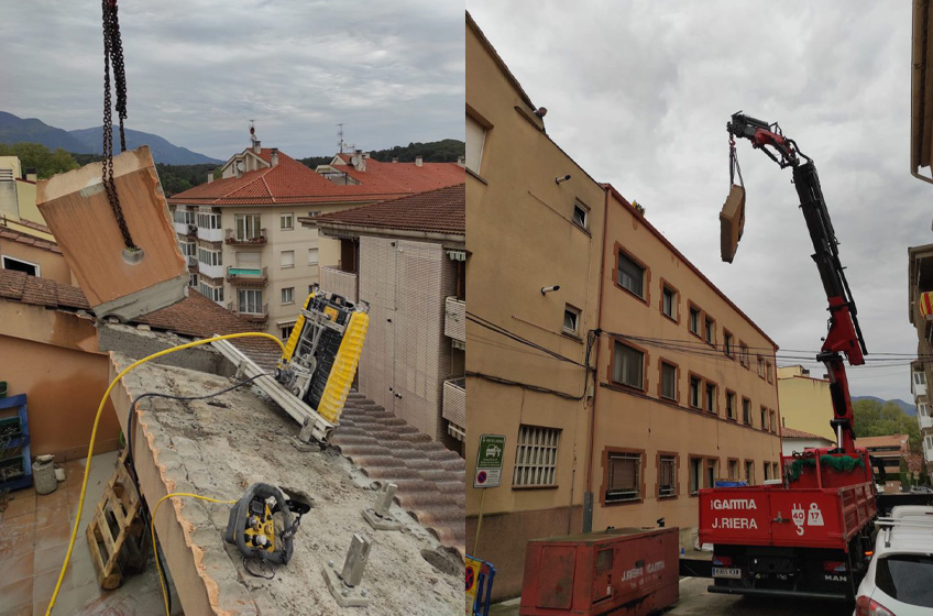 Ampliación de terraza en ático