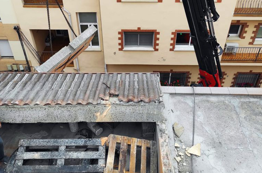 Ampliación de terraza en ático
